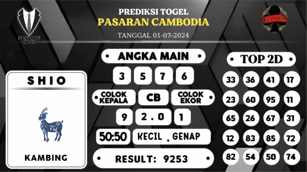 https://prediksibossjp.com/prediksi-boss-togel-cambodia-senin-01-juli-2024/