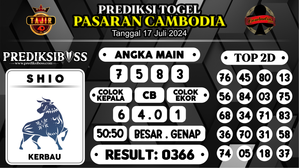 https://prediksibossjp.com/prediksi-boss-togel-cambodia-rabu-17-juli-2024/