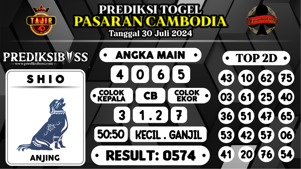 https://prediksibossjp.com/prediksi-boss-togel-cambodia-selasa-30-juli-2024/