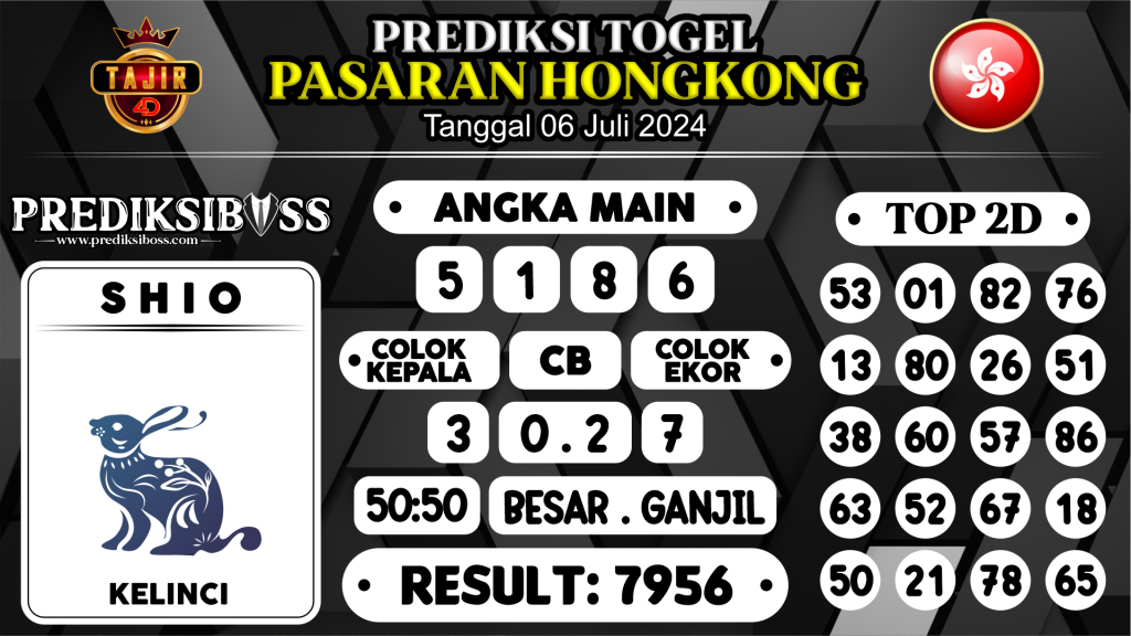 https://prediksibossjp.com/prediksi-boss-togel-hongkong-sabtu-06-juli-2024/