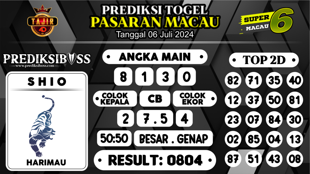 https://prediksibossjp.com/prediksi-boss-togel-macau-sabtu-06-juli-2024/