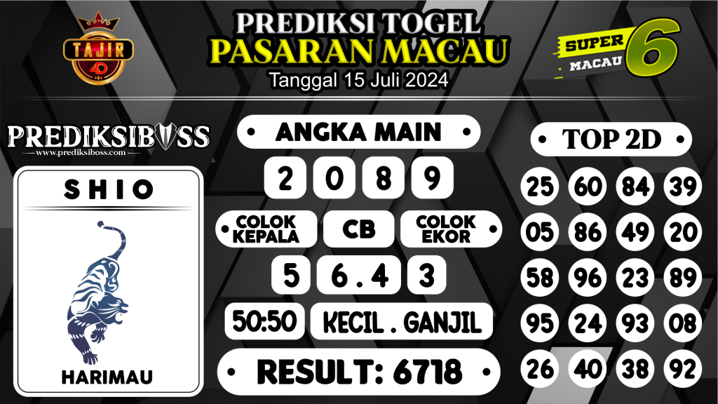 https://prediksibossjp.com/prediksi-boss-togel-macau-senin-15-juli-2024/