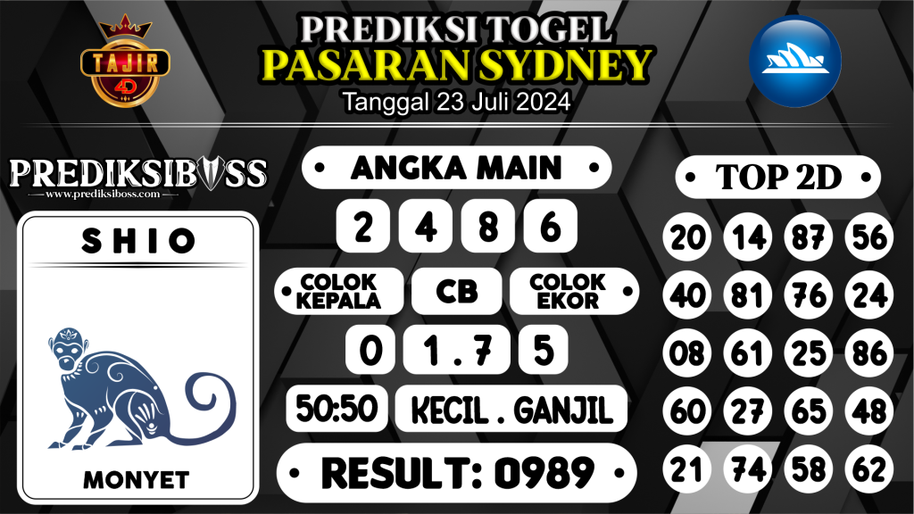 https://prediksibossjp.com/prediksi-boss-togel-sidney-selasa-23-juli-2024/