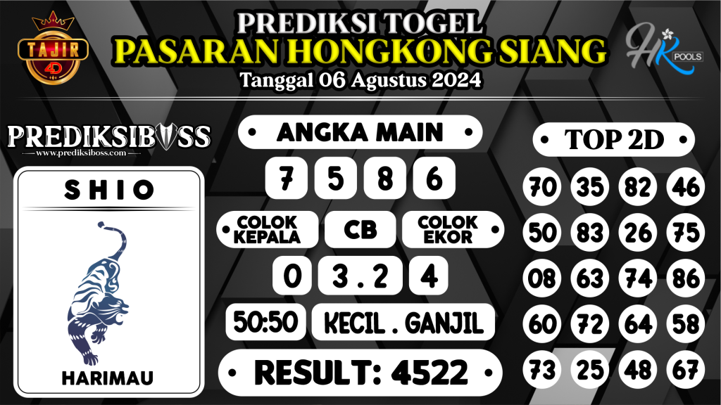 https://prediksibossjp.com/prediksi-boss-togel-hk-siang-selasa-06-agustus-2024/