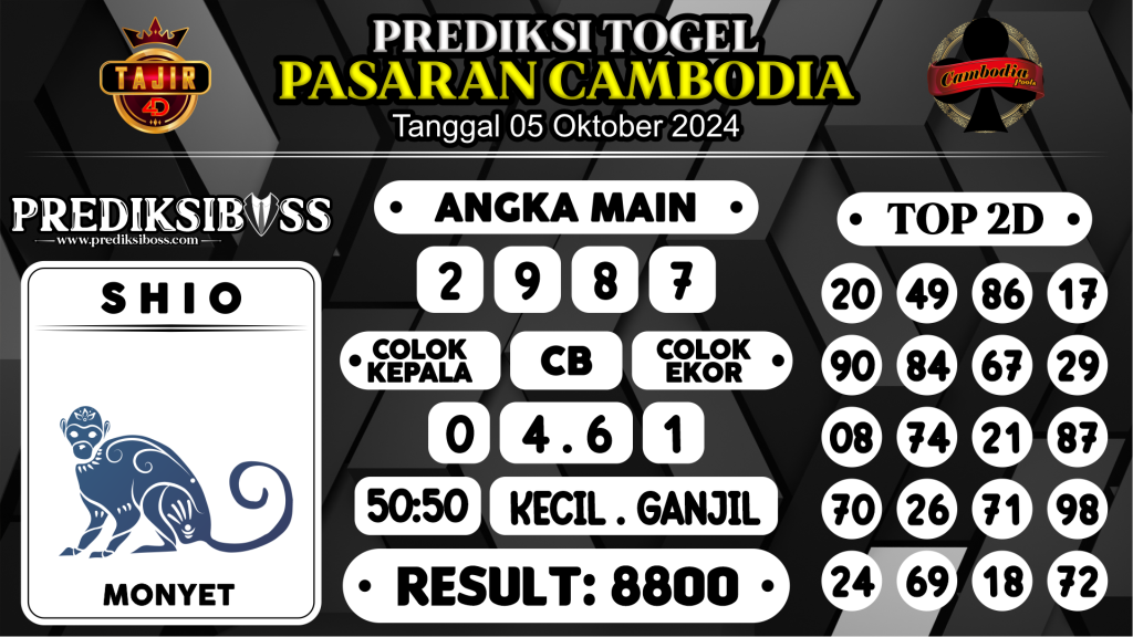 https://prediksibossjp.com/prediksi-boss-togel-cambodia-sabtu-05-oktober-2024/