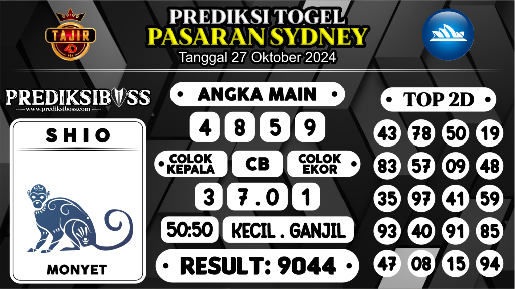 https://prediksibossjp.com/prediksi-boss-togel-sidney-minggu-27-oktober-2024/