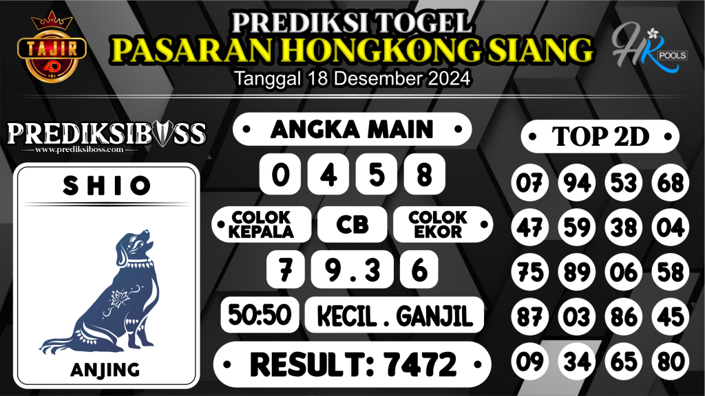 https://prediksibossjp.com/prediksi-boss-togel-hk-siang-rabu-18-desember-2024/